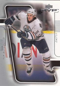#74 Tom Poti - Edmonton Oilers - 2001-02 Upper Deck MVP Hockey