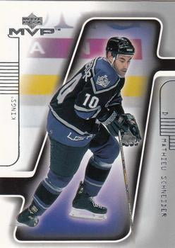 #87 Mathieu Schneider - Los Angeles Kings - 2001-02 Upper Deck MVP Hockey