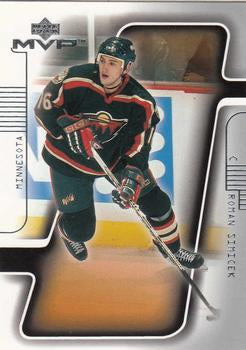#95 Roman Simicek - Minnesota Wild - 2001-02 Upper Deck MVP Hockey