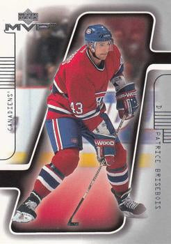 #99 Patrice Brisebois - Montreal Canadiens - 2001-02 Upper Deck MVP Hockey