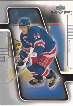 #126 Theoren Fleury - New York Rangers - 2001-02 Upper Deck MVP Hockey