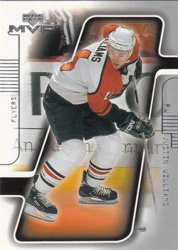 #139 Justin Williams - Philadelphia Flyers - 2001-02 Upper Deck MVP Hockey