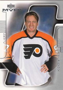 #143 Jeremy Roenick - Philadelphia Flyers - 2001-02 Upper Deck MVP Hockey
