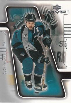 #156 Owen Nolan - San Jose Sharks - 2001-02 Upper Deck MVP Hockey