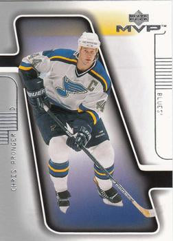 #162 Chris Pronger - St. Louis Blues - 2001-02 Upper Deck MVP Hockey