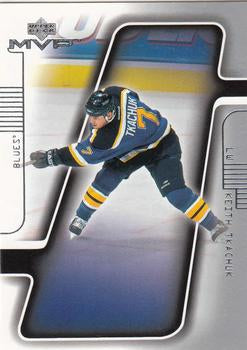 #163 Keith Tkachuk - St. Louis Blues - 2001-02 Upper Deck MVP Hockey