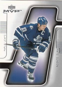#173 Mats Sundin - Toronto Maple Leafs - 2001-02 Upper Deck MVP Hockey
