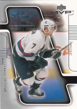 #180 Brendan Morrison - Vancouver Canucks - 2001-02 Upper Deck MVP Hockey