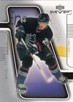 #182 Daniel Sedin - Vancouver Canucks - 2001-02 Upper Deck MVP Hockey