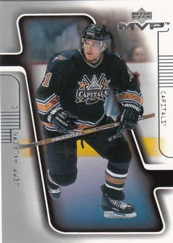 #186 Jeff Halpern - Washington Capitals - 2001-02 Upper Deck MVP Hockey