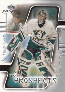 #189 Gregg Naumenko - Anaheim Mighty Ducks - 2001-02 Upper Deck MVP Hockey