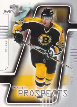 #191 Zdenek Kutlak - Boston Bruins - 2001-02 Upper Deck MVP Hockey