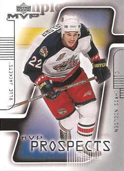 #195 Chris Nielsen - Columbus Blue Jackets - 2001-02 Upper Deck MVP Hockey