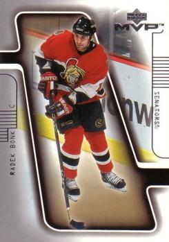 #130 Radek Bonk - Ottawa Senators - 2001-02 Upper Deck MVP Hockey