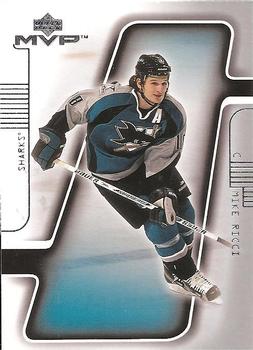 #161 Mike Ricci - San Jose Sharks - 2001-02 Upper Deck MVP Hockey