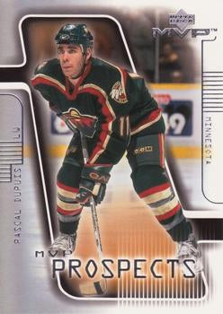 #204 Pascal Dupuis - Minnesota Wild - 2001-02 Upper Deck MVP Hockey