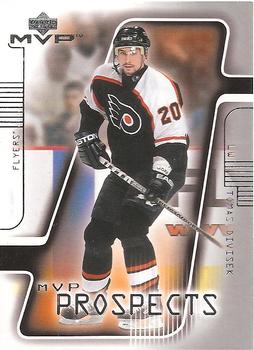 #211 Tomas Divisek - Philadelphia Flyers - 2001-02 Upper Deck MVP Hockey