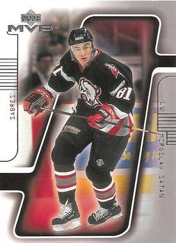 #23 Miroslav Satan - Buffalo Sabres - 2001-02 Upper Deck MVP Hockey
