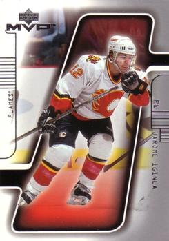 #25 Jarome Iginla - Calgary Flames - 2001-02 Upper Deck MVP Hockey