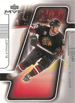 #41 Michael Nylander - Chicago Blackhawks - 2001-02 Upper Deck MVP Hockey