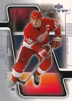 #64 Steve Yzerman - Detroit Red Wings - 2001-02 Upper Deck MVP Hockey