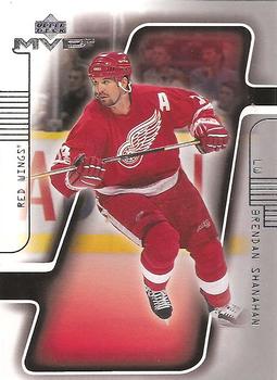 #65 Brendan Shanahan - Detroit Red Wings - 2001-02 Upper Deck MVP Hockey