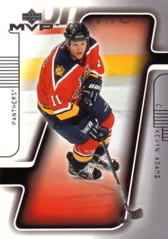 #81 Kevyn Adams - Florida Panthers - 2001-02 Upper Deck MVP Hockey