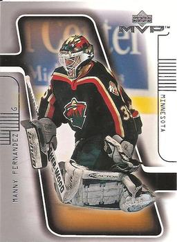 #94 Manny Fernandez - Minnesota Wild - 2001-02 Upper Deck MVP Hockey