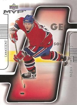 #97 Saku Koivu - Montreal Canadiens - 2001-02 Upper Deck MVP Hockey