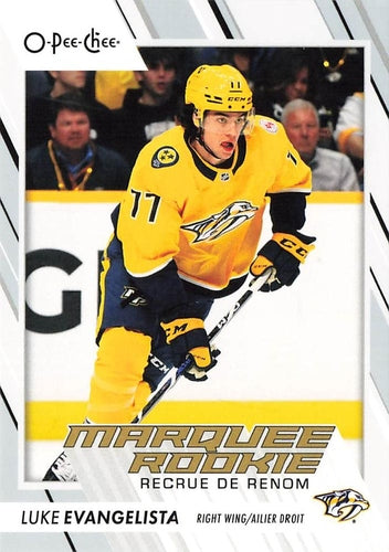 #562 Luke Evangelista - Nashville Predators - 2023-24 O-Pee-Chee Hockey