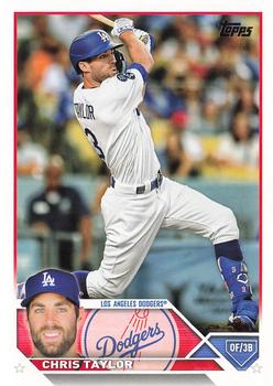 #562 Chris Taylor - Los Angeles Dodgers - 2023 Topps Baseball