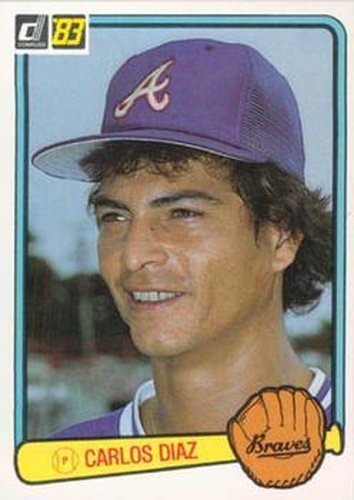 #562 Carlos Diaz - Atlanta Braves - 1983 Donruss Baseball
