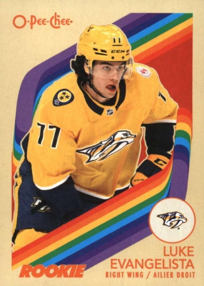 #562 Luke Evangelista - Nashville Predators - 2023-24 O-Pee-Chee - Retro Hockey
