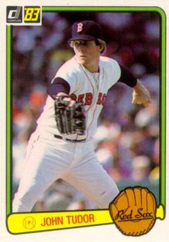 #563 John Tudor - Boston Red Sox - 1983 Donruss Baseball