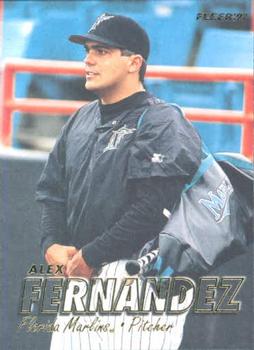 #563 Alex Fernandez - Florida Marlins - 1997 Fleer Baseball