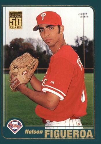 #563 Nelson Figueroa - Philadelphia Phillies - 2001 Topps Baseball