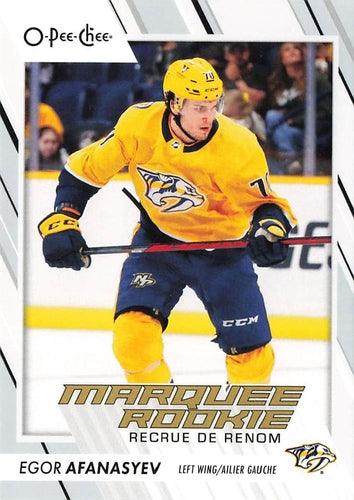 #564 Egor Afanasyev - Nashville Predators - 2023-24 O-Pee-Chee Hockey