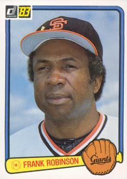 #564 Frank Robinson - San Francisco Giants - 1983 Donruss Baseball