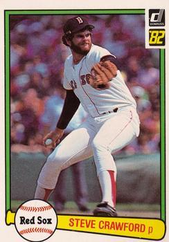 #564 Steve Crawford - Boston Red Sox - 1982 Donruss Baseball