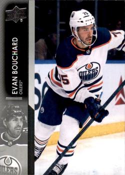 #564 Evan Bouchard - Edmonton Oilers - 2021-22 Upper Deck Hockey