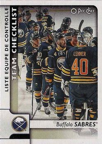 #564 Buffalo Sabres - Buffalo Sabres - 2017-18 O-Pee-Chee Hockey