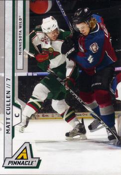 #100 Matt Cullen - Minnesota Wild - 2010-11 Panini Pinnacle Hockey