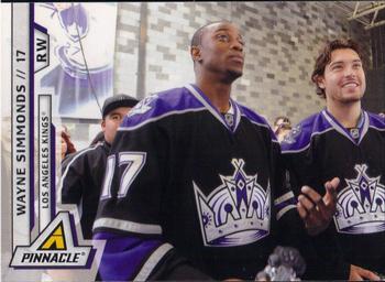 #105 Wayne Simmonds - Los Angeles Kings - 2010-11 Panini Pinnacle Hockey
