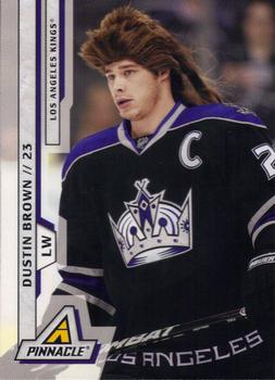 #109 Dustin Brown - Los Angeles Kings - 2010-11 Panini Pinnacle Hockey