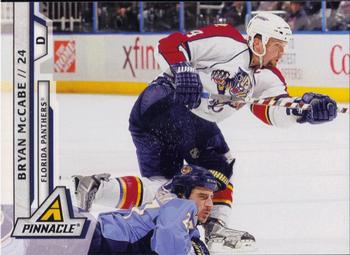 #117 Bryan McCabe - Florida Panthers - 2010-11 Panini Pinnacle Hockey