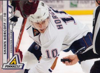 #118 Shawn Horcoff - Edmonton Oilers - 2010-11 Panini Pinnacle Hockey