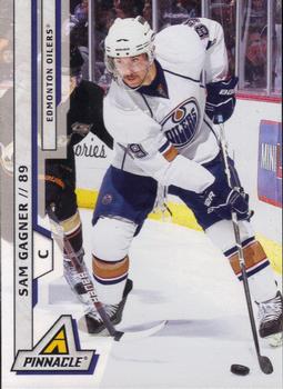 #119 Sam Gagner - Edmonton Oilers - 2010-11 Panini Pinnacle Hockey