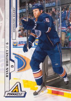 #120 Ryan Whitney - Edmonton Oilers - 2010-11 Panini Pinnacle Hockey