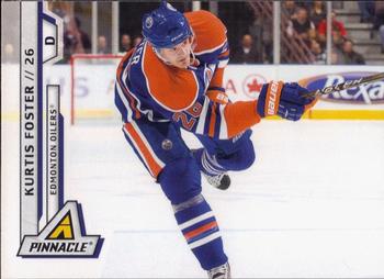 #122 Kurtis Foster - Edmonton Oilers - 2010-11 Panini Pinnacle Hockey