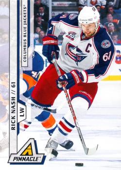 #140 Rick Nash - Columbus Blue Jackets - 2010-11 Panini Pinnacle Hockey